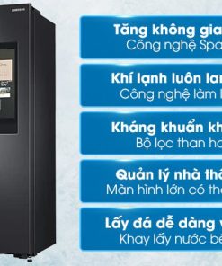Tủ lạnh Samsung Inverter 616 lít RS64T5F01B4/SV