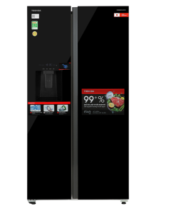 Tủ lạnh Toshiba Inverter 568 lít Side By Side GR-RS755WIA-PGV(22)-XK